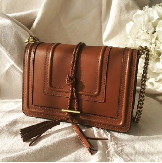 Beau Crossbody Bag in Tan