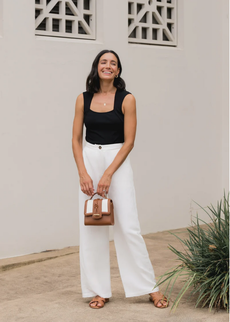 Pony Bag - Tan + Canvas