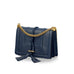 Navy Blue Crossbody with Chain