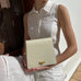 Mione Knot -  Embossed Croc Ivory