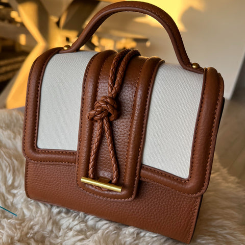Pony Bag - Tan + Canvas
