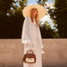 Belle Bag - Tan + Canvas