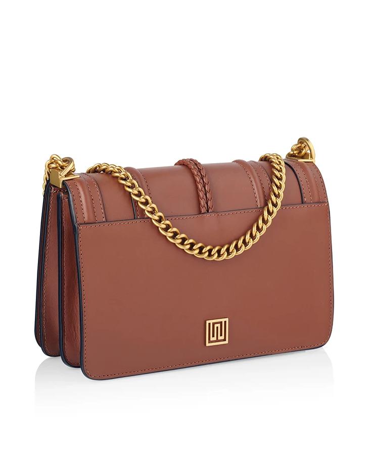 Tan Leather Handbag 