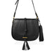 SAMPLE  'Harriet' Maxi Saddle Bag - Black