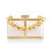 Dallas Clutch - White