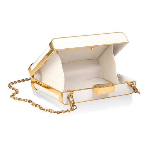 Dallas Clutch - White