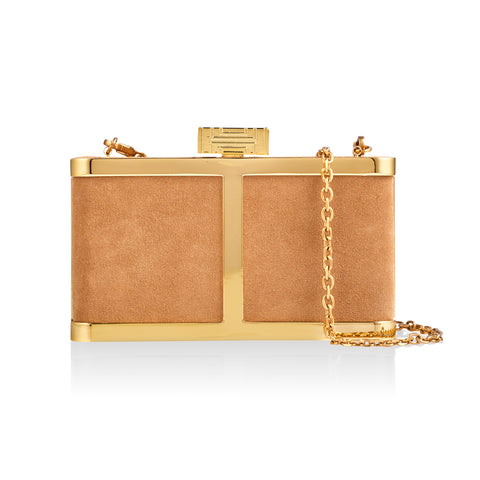 Dallas Clutch - Tan