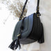 SAMPLE  'Harriet' Maxi Saddle Bag - Black