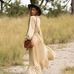 'Harriet' Maxi Saddle Bag - Tan